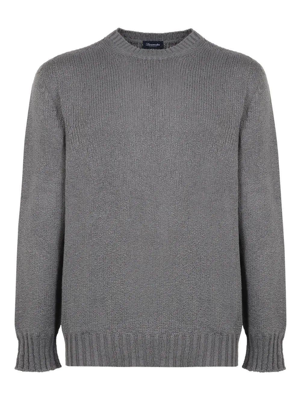 Drumohr pull en coton | gris | Image 1