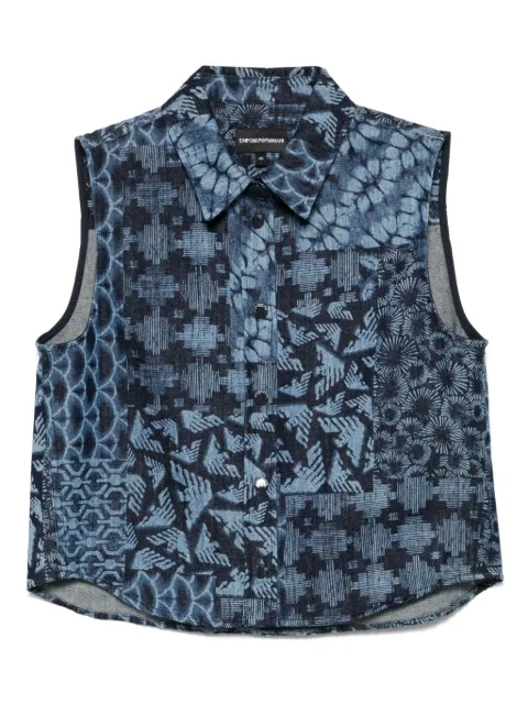 Emporio Armani توب جينز