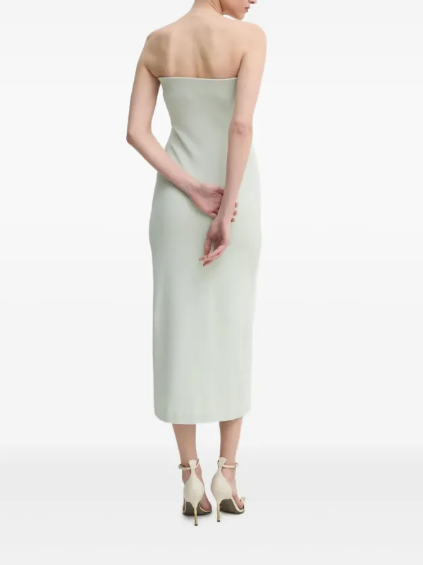 day birger et mikkelsen silk dress DAY Birger et Mikkelsen LORI GLOSSY - Cocktail dress / Party dress - phantom/dark blue
