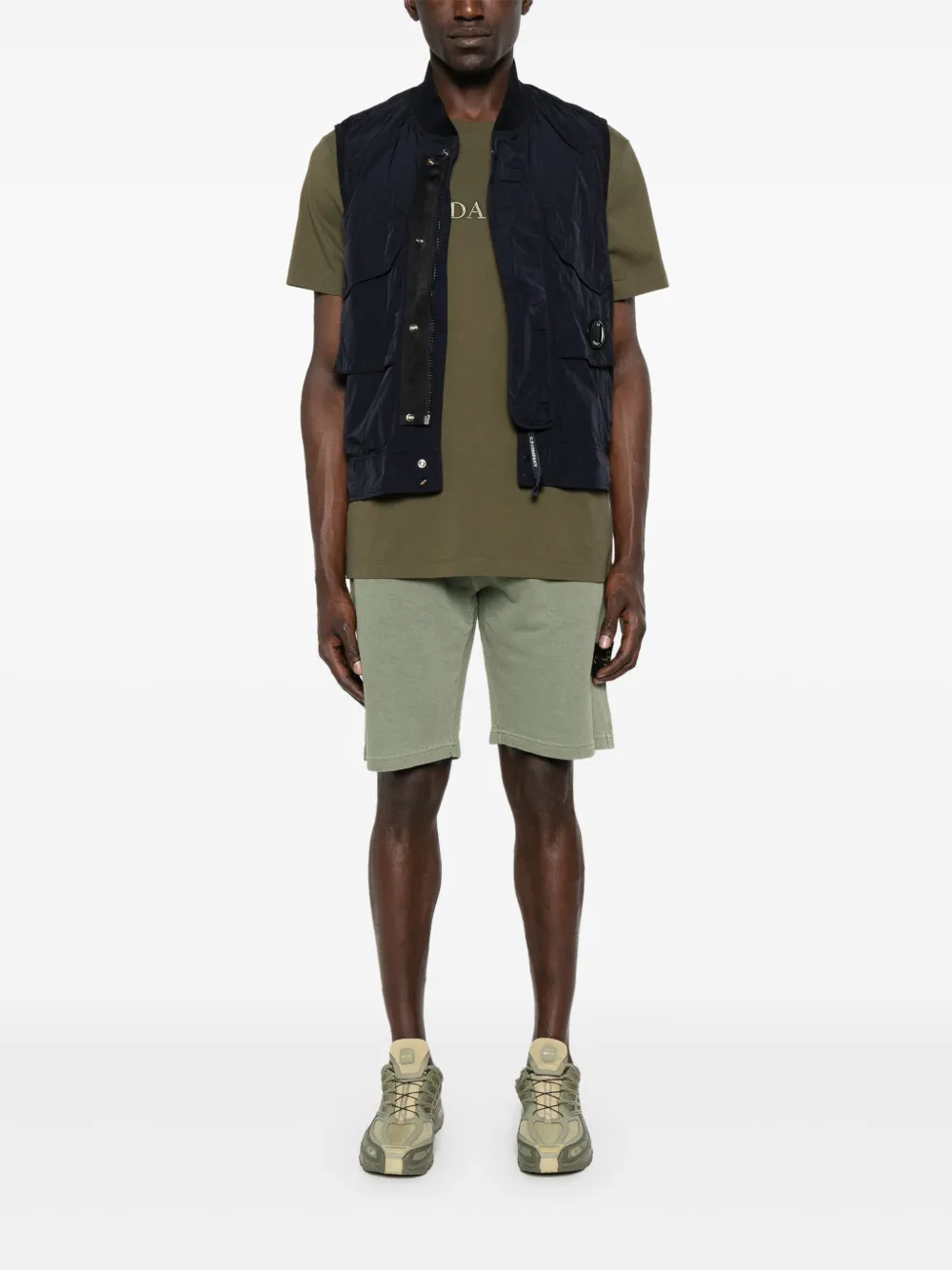 Stone Island Compass-badge track shorts | Track & Running Shorts | Image 2