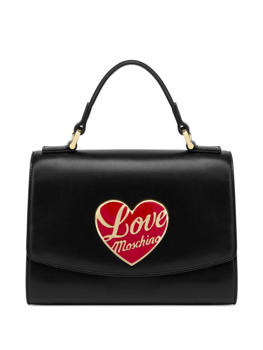 Love Moschino Borsa tote con applicazione - Nero