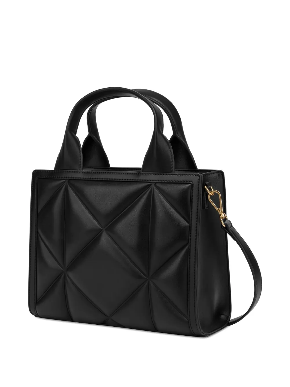 Love Moschino Heuptas met logoplakkaat Zwart