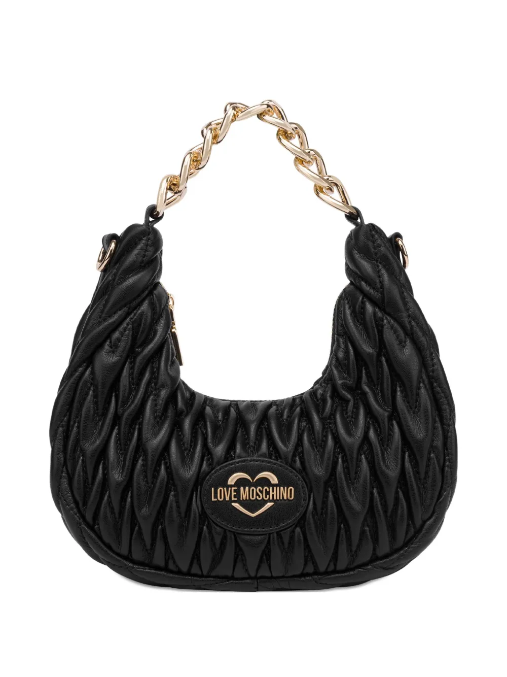logo-lettering shoulder bag