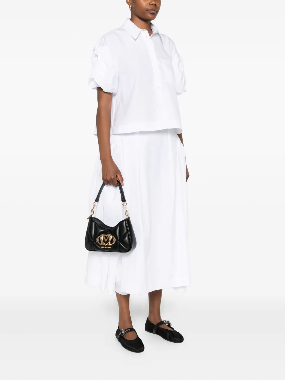 Love Moschino logo-plaque tote bag | Image 2