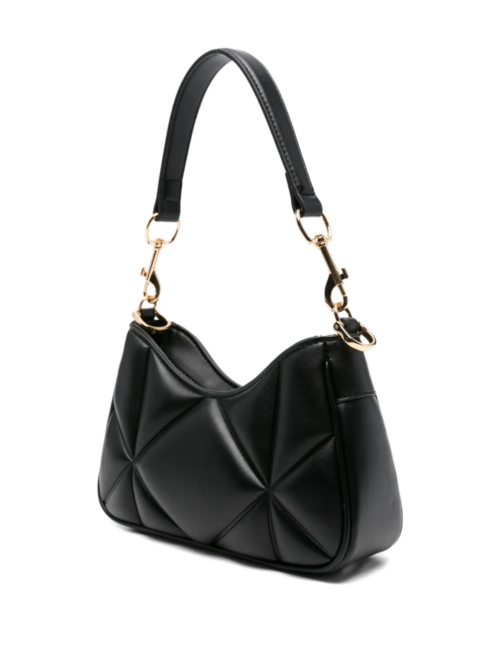 Love Moschino logo-plaque tote bag Zwart