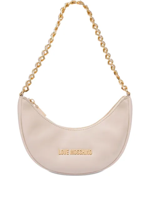 Love Moschino logo-lettering shoulder bag 