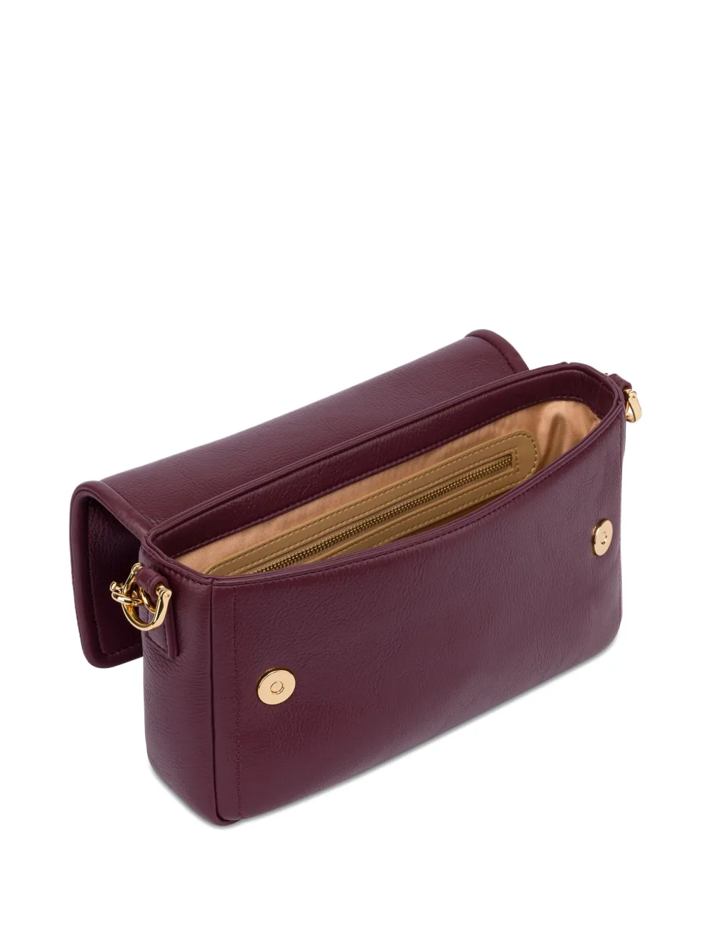 Love Moschino Schoudertas met omslag Paars