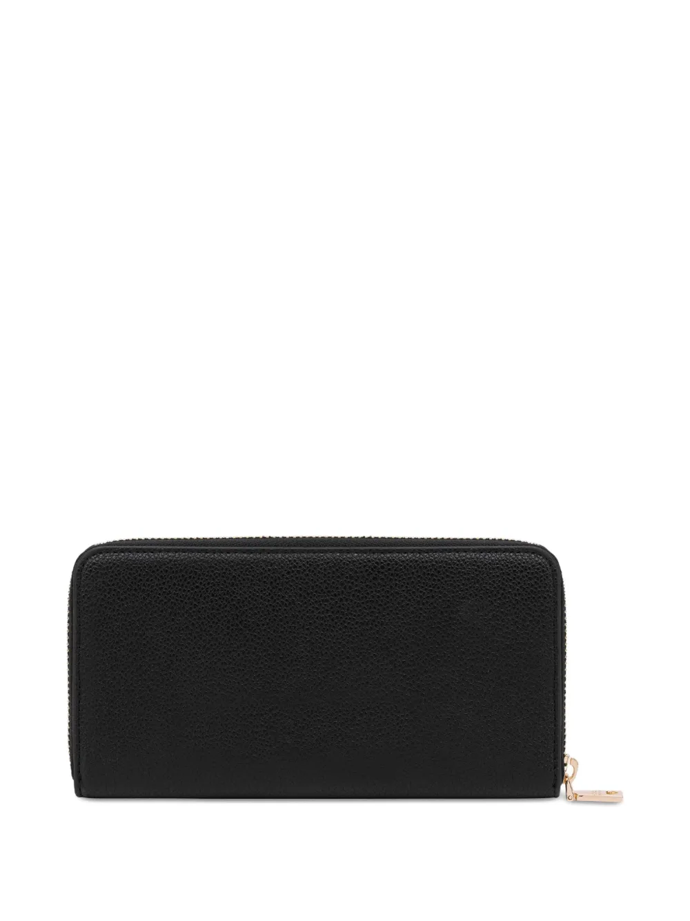 Love Moschino Portemonnee met logoplakkaat - Zwart