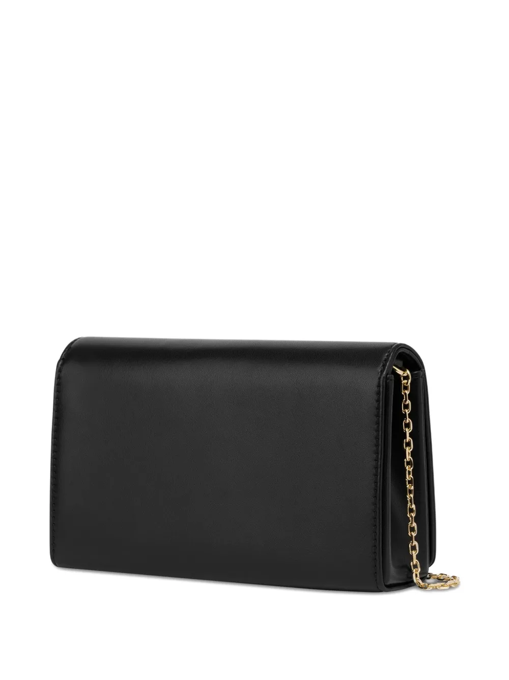 Love Moschino Clutch met hartapplicatie Zwart