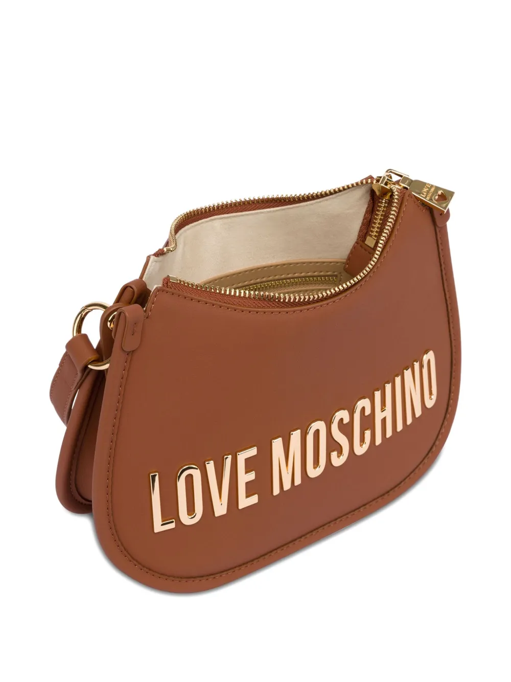 Love Moschino 2way handtas Bruin