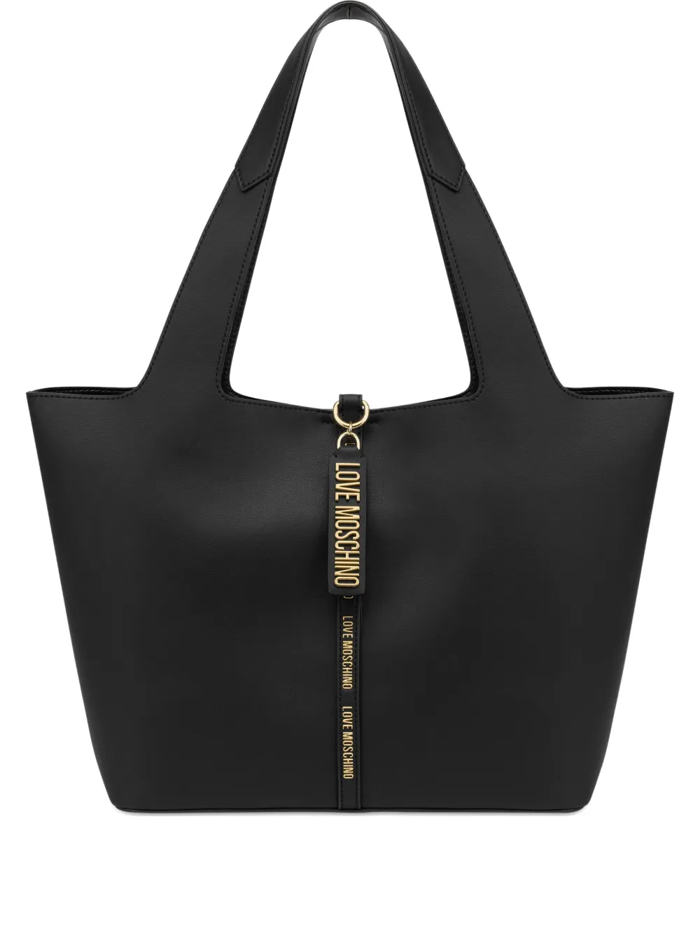 Love Moschino logo-embellished tote bag | Black | Image 1