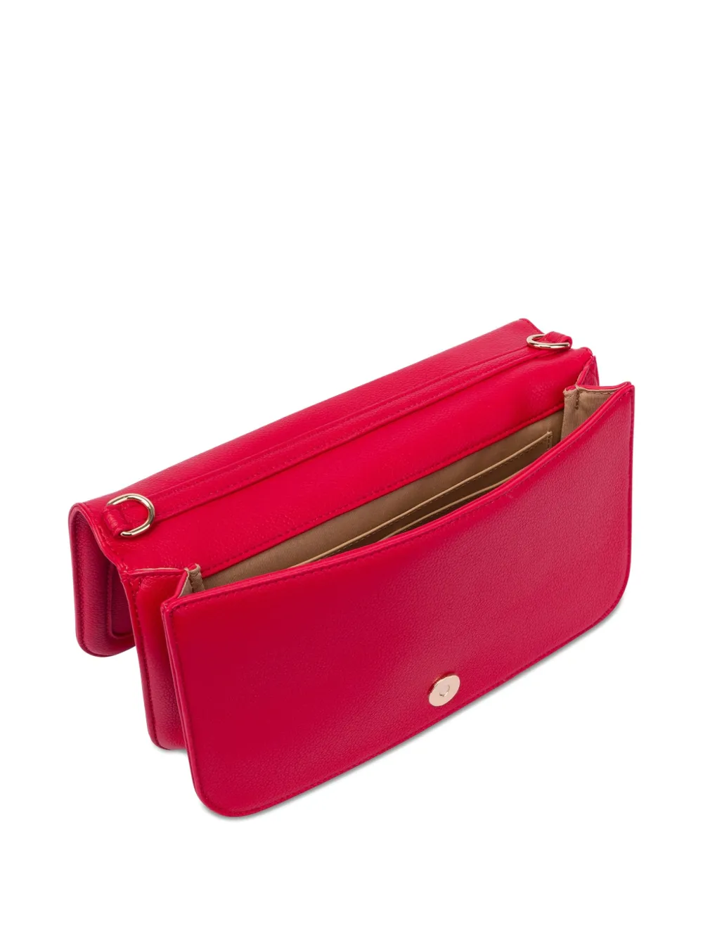 Love Moschino Clutch met logoplakkaat Rood