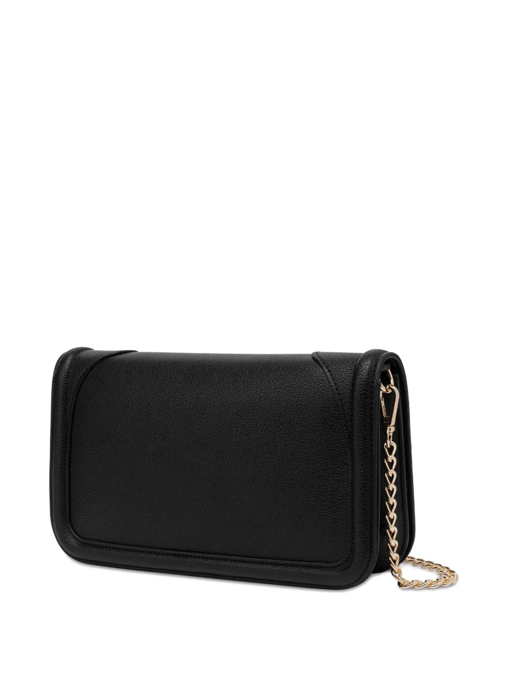Love Moschino Clutch met logoplakkaat Zwart
