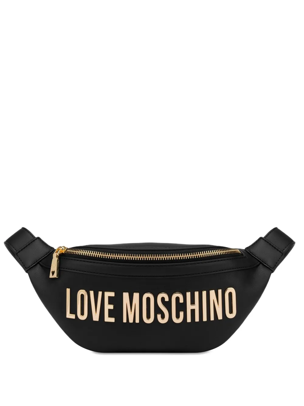 logo-lettering belt bag