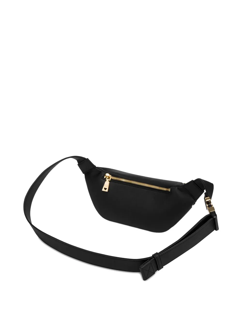 Love Moschino Heuptas met logo - Zwart