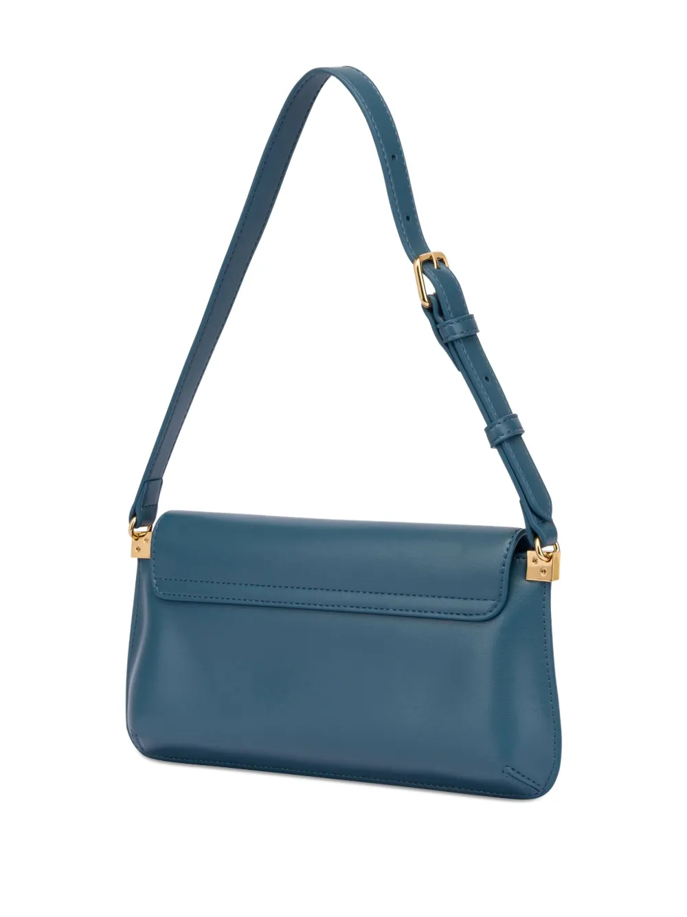 Love Moschino Schoudertas met logo - Blauw