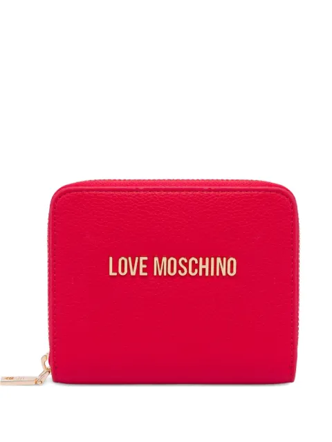 Love Moschino logo-lettering wallet