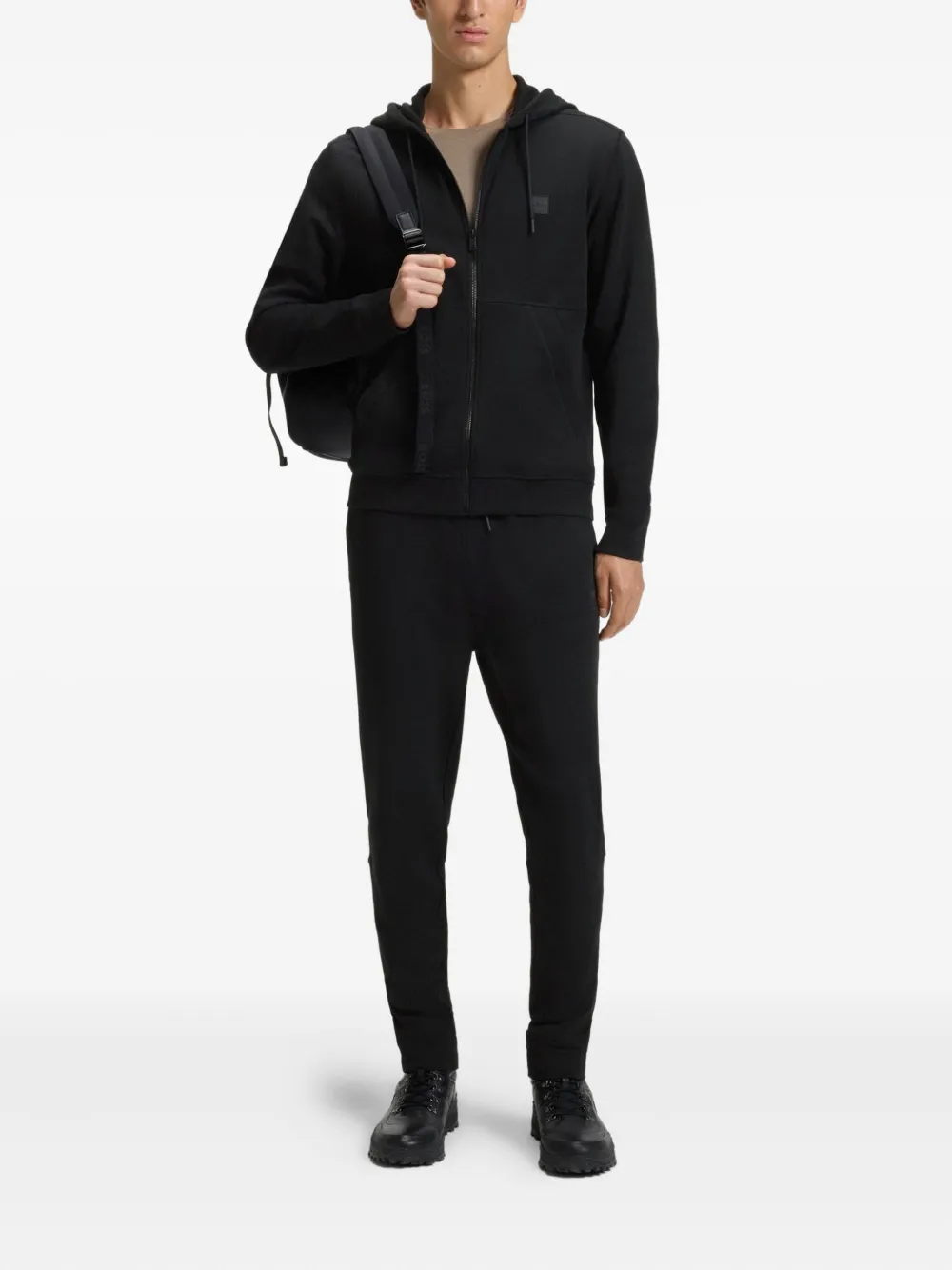 BOSS logo-print track pants | Sweatpants | Image 2