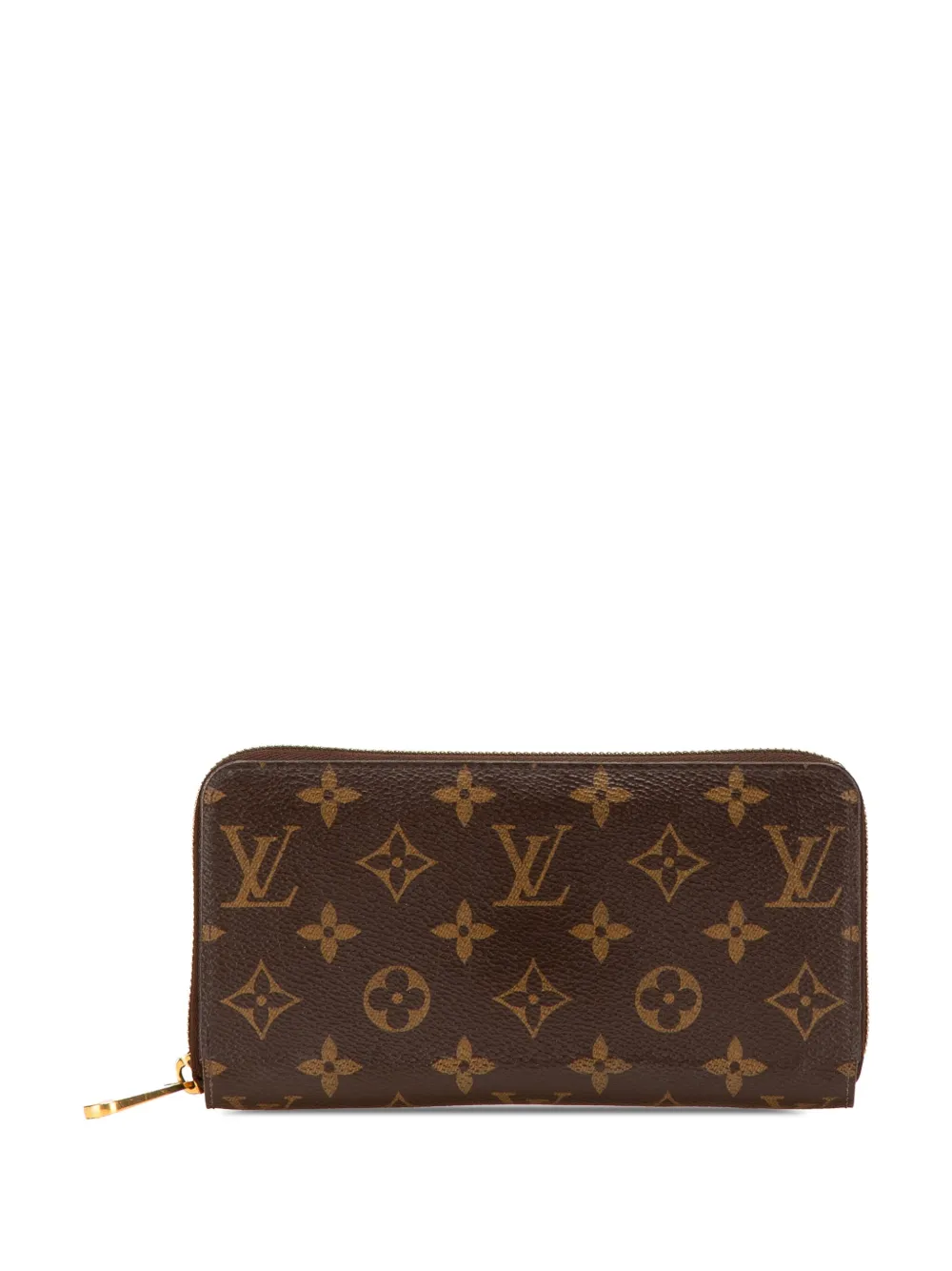 Louis Vuitton Pre-Owned 2019 モノグラム ジッピーウォレット 長財布 - ブラウン Louis Vuitton Pre-Owned 2019 モノグラム ジッピーウォレット 長財布 - ブラウン
