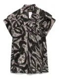 Vivienne Westwood Pre-Owned 2014s floral-print blouse - Black
