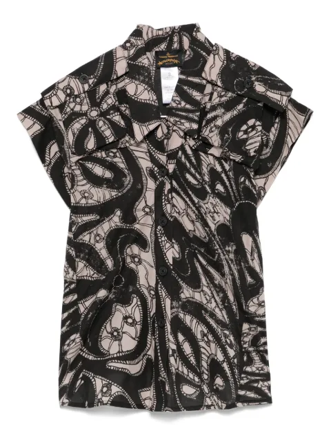 Vivienne Westwood Pre-Owned 2014s floral-print blouse