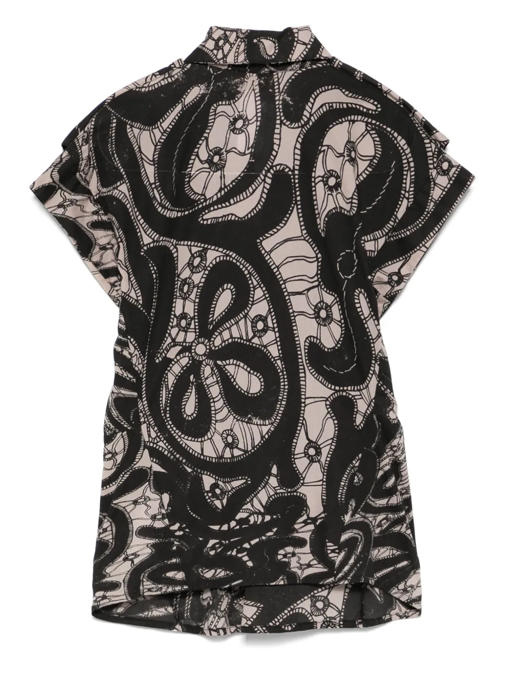 Pre-owned Vivienne Westwood 2014s Floral-print Blouse
