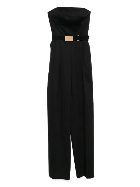Elisabetta Franchi crossover-laces jumpsuit