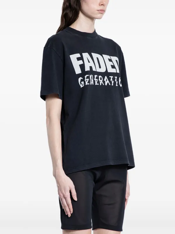 44 LABEL GROUP Faded Generation T-shirt | Black | FARFETCH JO