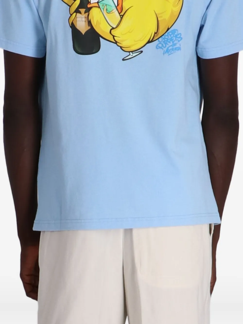 MC2 Saint Barth Katoenen T-shirt Blauw