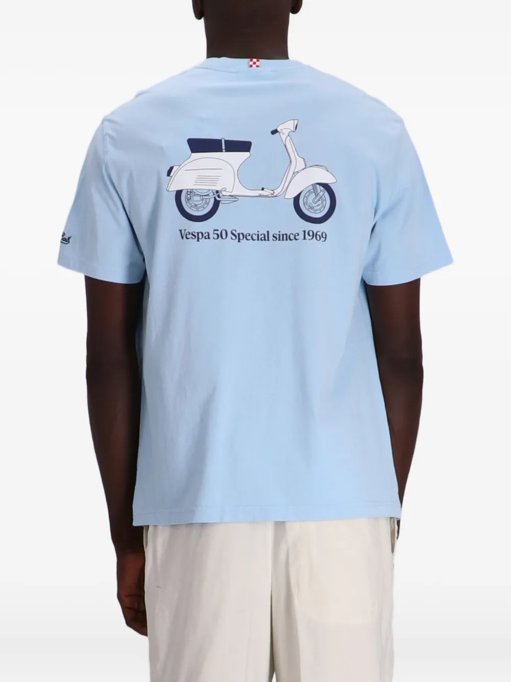 MC2 Saint Barth Vespa T-shirt Blauw