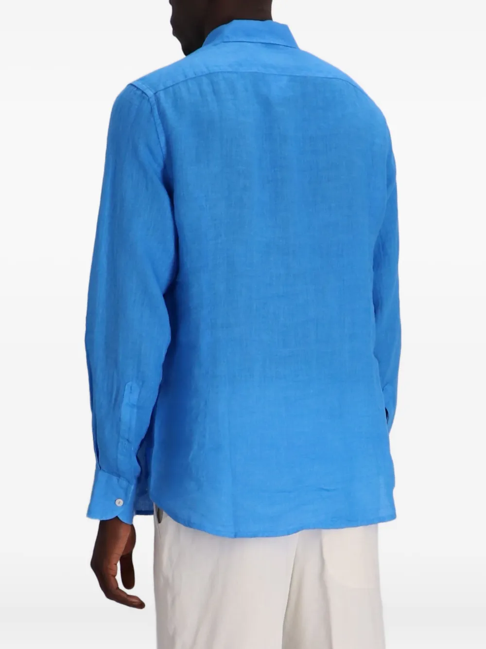 MC2 Saint Barth Linnen overhemd Blauw