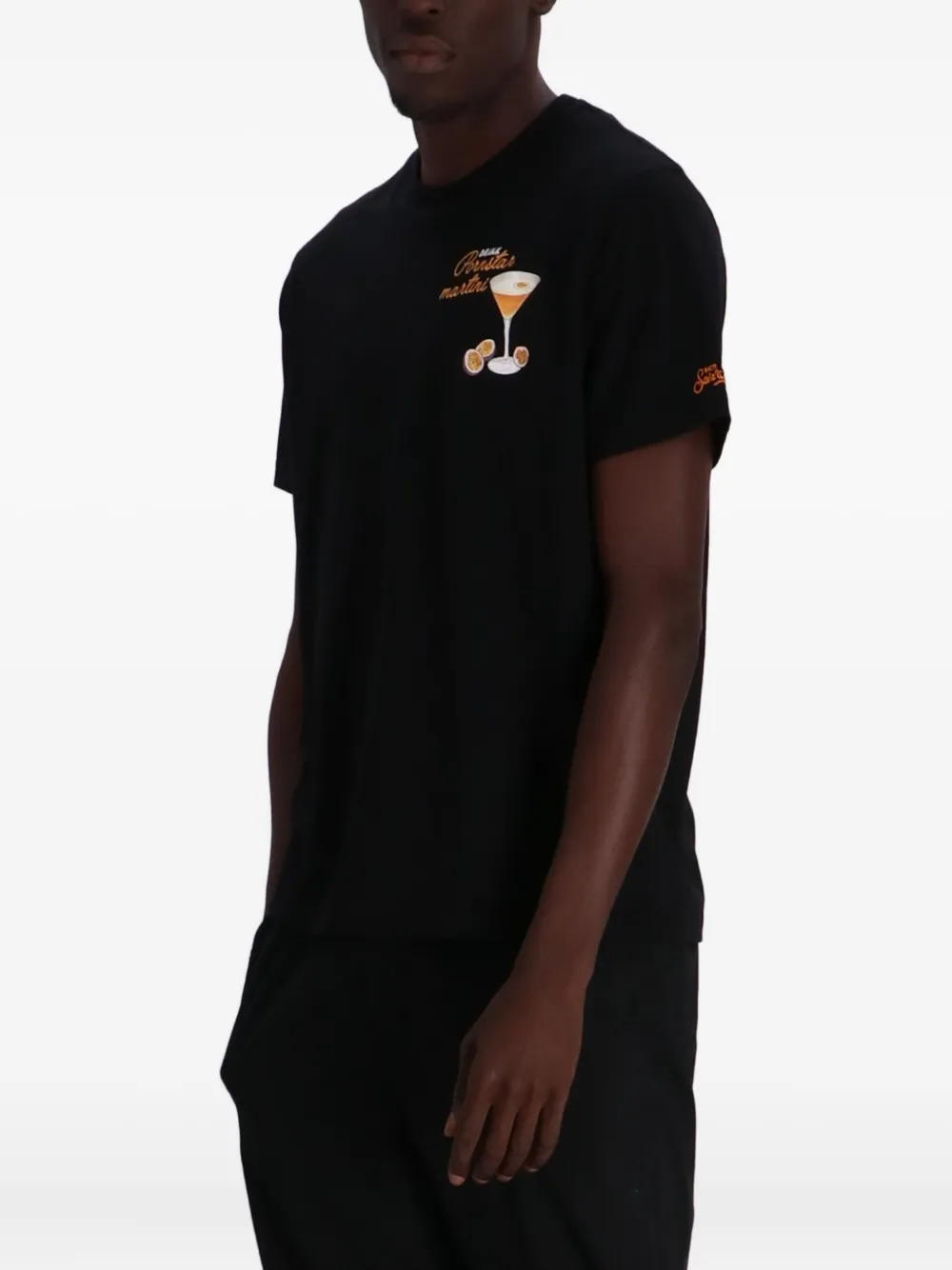 MC2 Saint Barth Katoenen T-shirt Zwart