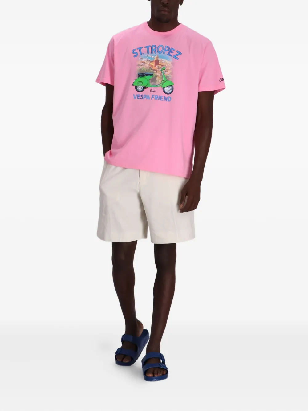 MC2 Saint Barth St. Tropez T-shirt - Roze
