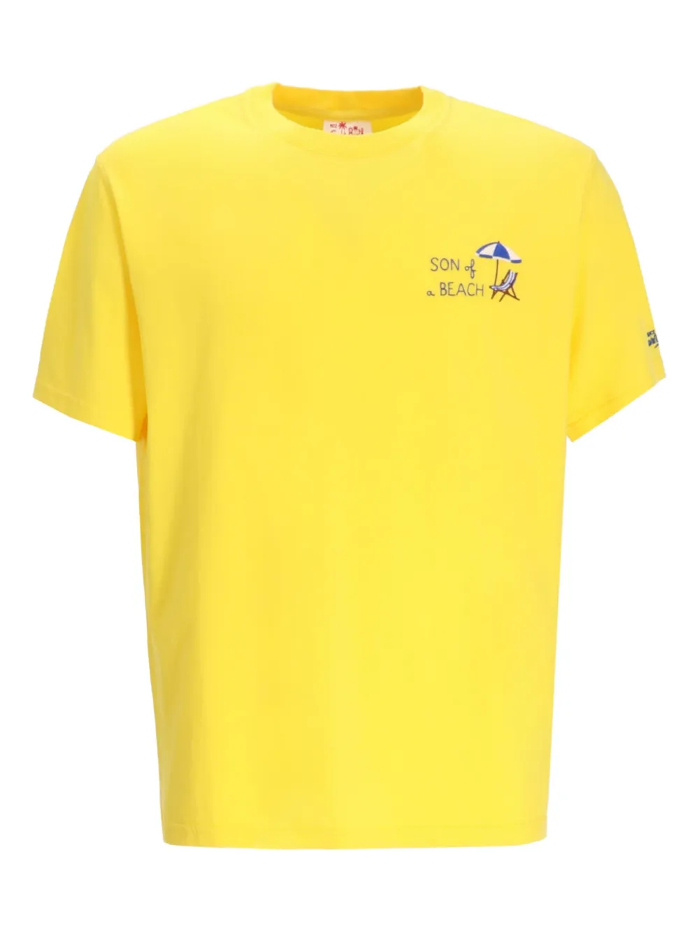 MC2 Saint Barth cotton T-shirt | Yellow | Image 1