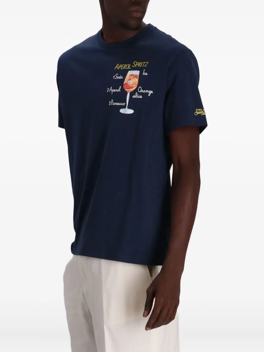 MC2 Saint Barth Katoenen T-shirt Blauw