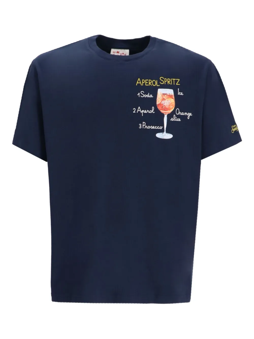 MC2 Saint Barth Katoenen T-shirt Blauw