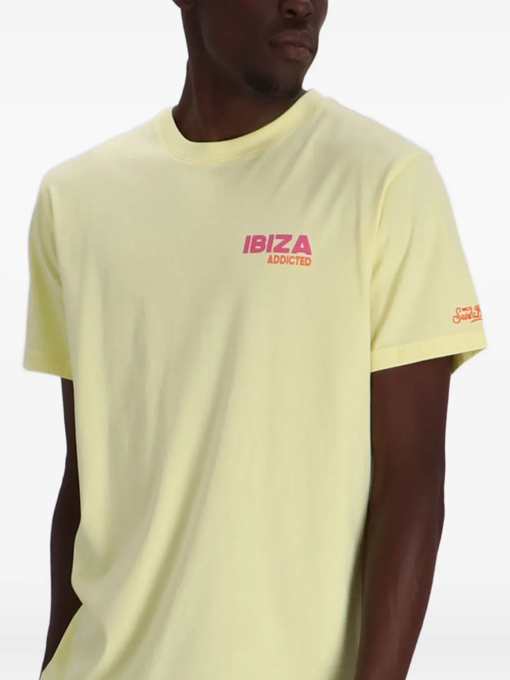 MC2 Saint Barth Ibiza T-shirt Geel