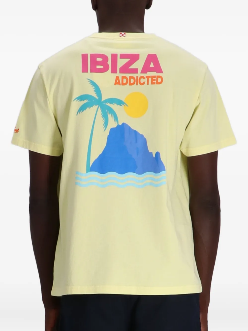 MC2 Saint Barth Ibiza T-shirt Geel