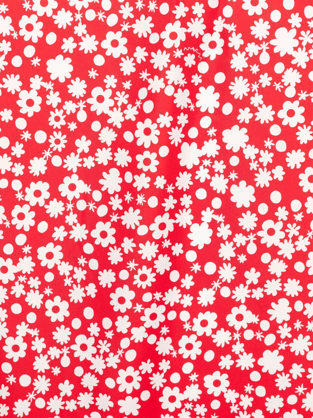 Marni Sjaal met bloemenprint - Rood