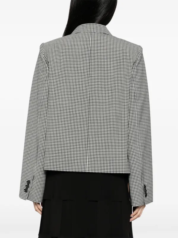 Marni チェック ジャケット | ブラック | FARFETCH JP