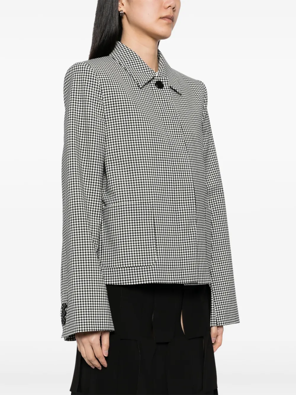 Marni Jack met gingham ruit Zwart