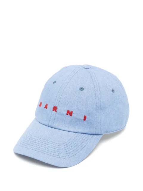 Marni Baseballkappe mit Logo-Stickerei
