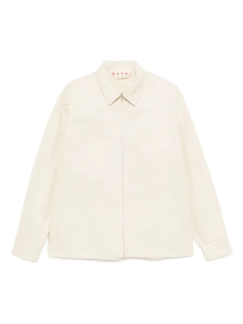 Marni zip-up shirt 