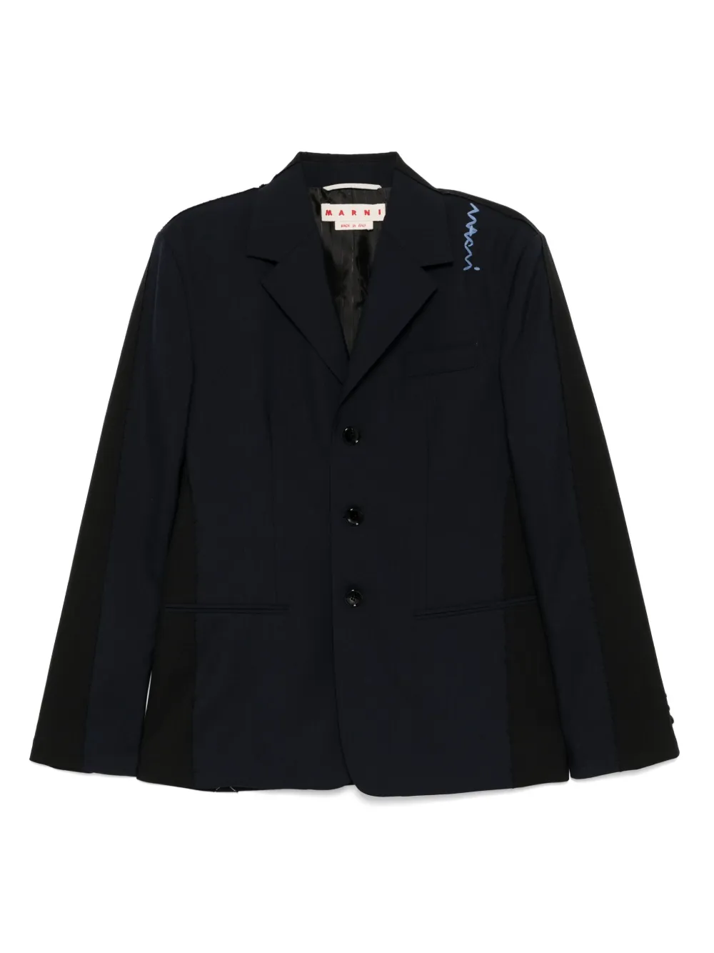 Marni blazer de lana con botones | azul | Image 1