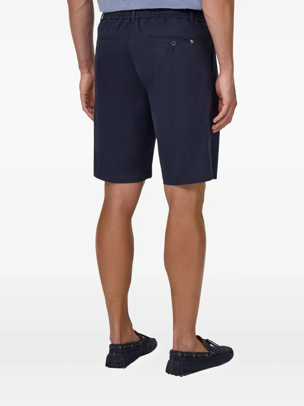Boggi Milano Chino shorts Blauw