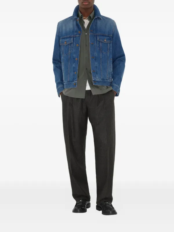 Burberry EKD-patch Denim Jacket | Blue | FARFETCH Burberry EKD-patch Denim Jacket | Blue | FARFETCH