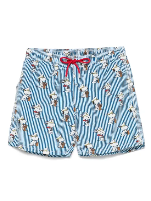 MC2 Saint Barth short de bain à imprimé graphique