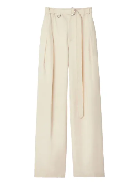 Burberry pantalones con cinturón