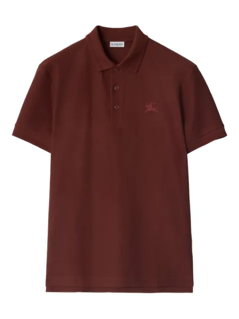 Burberry embroidered-logo polo shirt