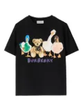 Burberry Kids Thomas Bear and Friends​ T-shirt - Black